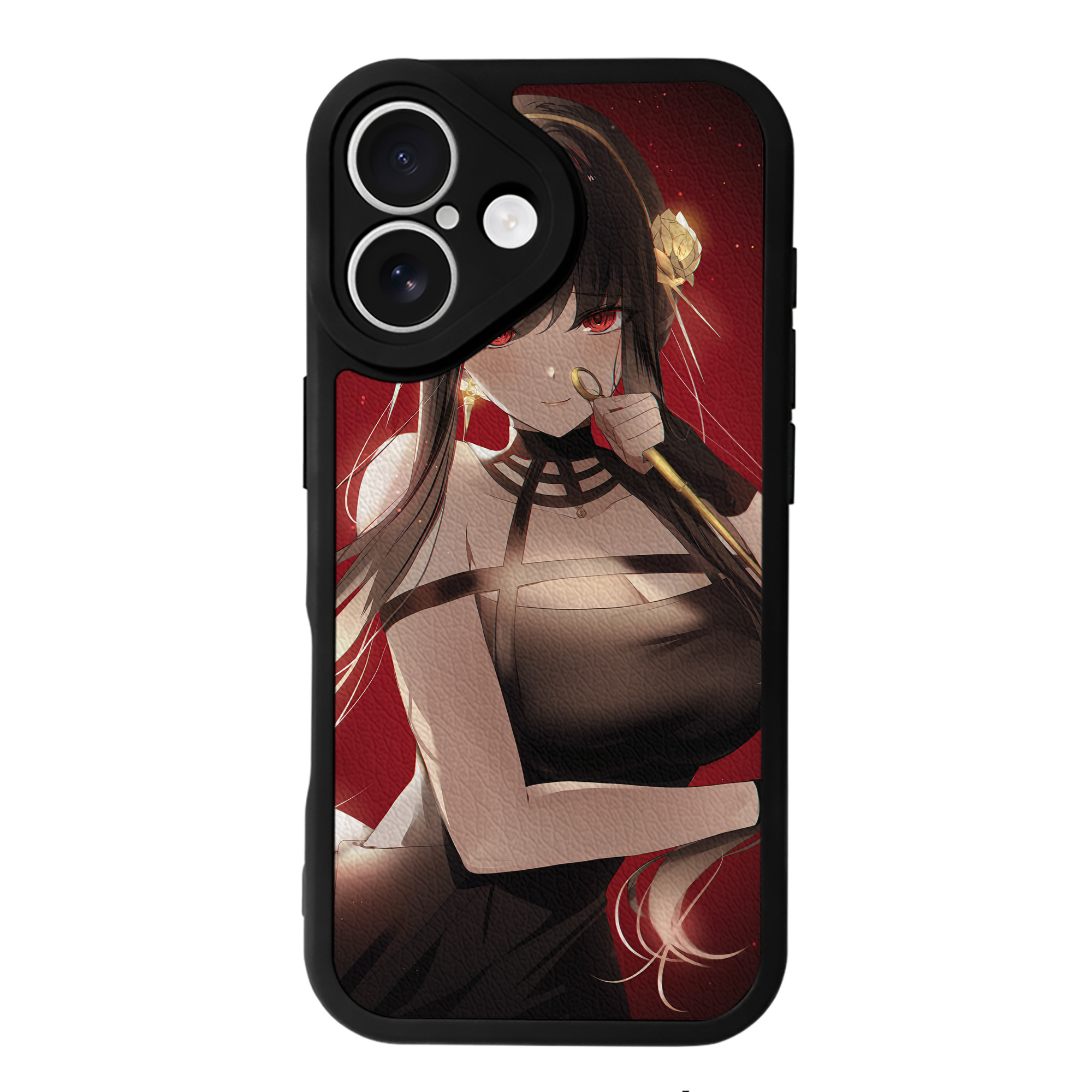 （画像用） SPY×FAMILY间谍家家酒 【iPhone 16シリーズ対応】シリコンスマホケース（レザー調） 材質：シリコン